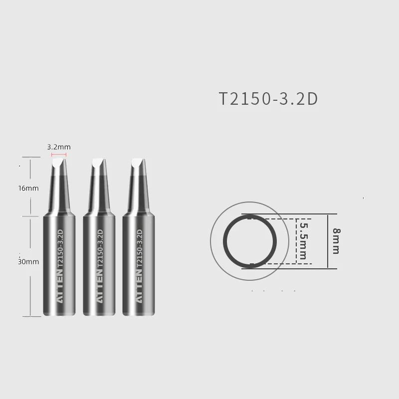 ATTEN originale autentico punta per ST2150 ST-2150 ST2150D ST-2150D saldatore ugello accessori di saldatura