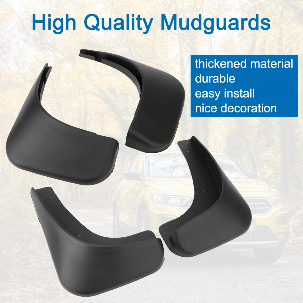 Mudguards For VW Touran Caddy 2004-09 Car Mud Flap Front Rear Fender Splash Guards Replacement Error Free Automotive Accessories