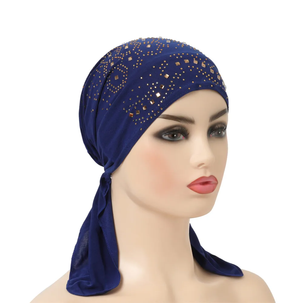 Sous-écharpe Hijab pour femme musulmane, bonnet intérieur Sophia, bonnet turban avec biscuits, bonnet islamique, perte de cheveux, chapeau bandana, écharpe de sauna