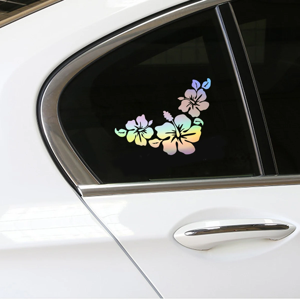 Beauty Car Sticker Flowers Decal For Cars Auto Motorcycle Bumper Window Door Body JAYJOE Dropshipping Vinyl Car Stickers