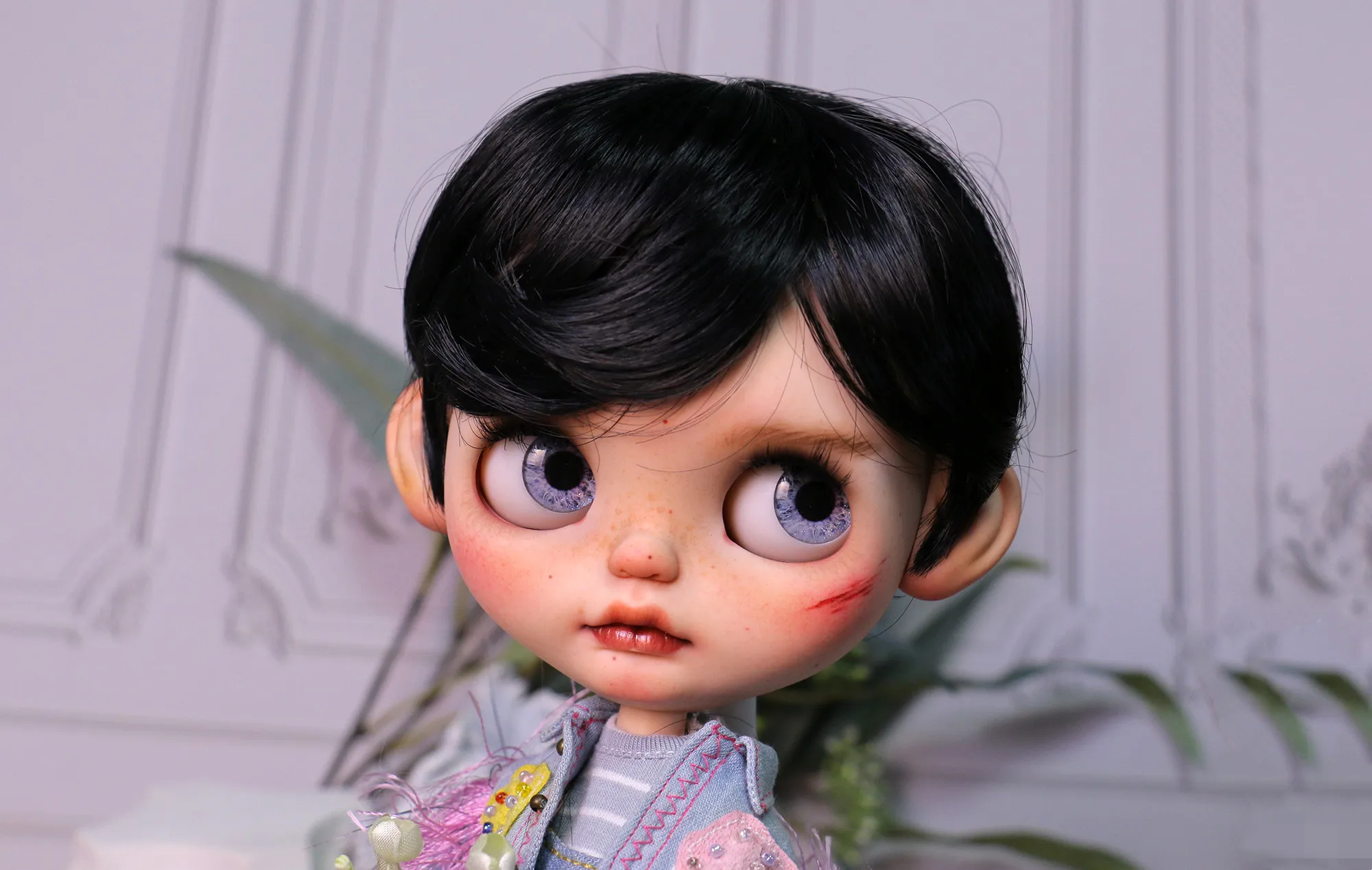 Blythes doll hair is suitable for 1/6 9-10 in size stylish sunny and handsome men with delicate short hair and Soft silk wig