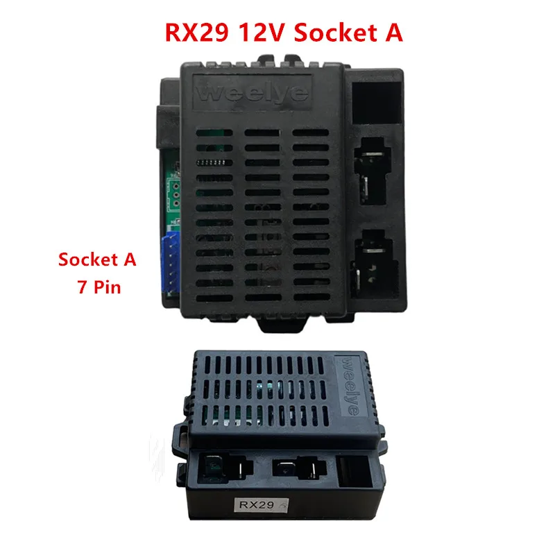 Odbiornik zdalnego sterowania Wellye RX29 do dziecięcego samochodu elektrycznego, kontroler Bluetooth 2.4G z funkcją płynnego rozruchu