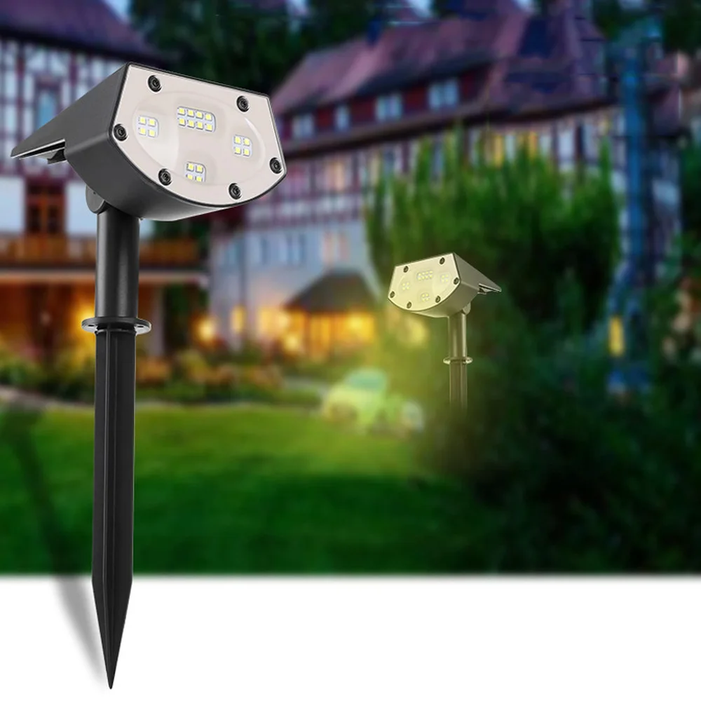 

20LED outdoor garden lamp landscape wall lamp plug-in lamp lawn lamp led spotlight projection lamp waterproof lamp