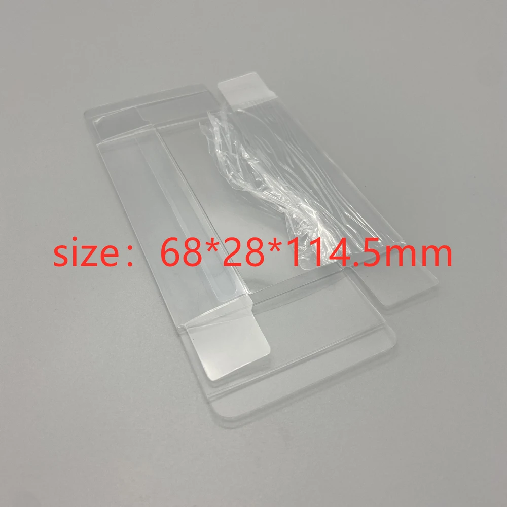 Clear transparent box For Sega For GAME GEAR Micro GG  Display  storage PET    protective Box