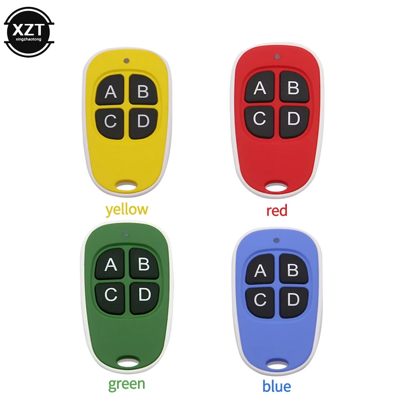 Пульт дистанционного управления для гаражных ворот, 433 МГц, 4 ключа, универсальный пульт дистанционного управления, клонирование, электрические ворота, пульт дистанционного управления, дубликатор, ключ Пульт дистанционного управления для гаражных ворот, 433 МГц, 4 ключа, универсальный пульт дистанционного управления, клонирование, электрические ворота, пульт дистанционного управления, дубликатор, ключ