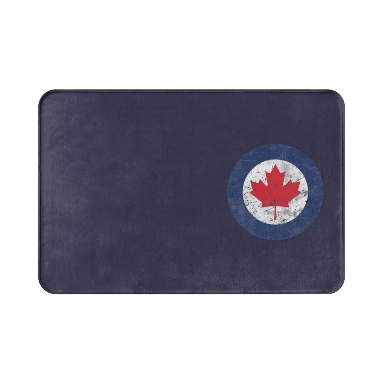 Canada Flag Air Force Carpet Mat Rug Cushion Soft Canada Canadian Air Force Airforce Distressed High Quality Worn