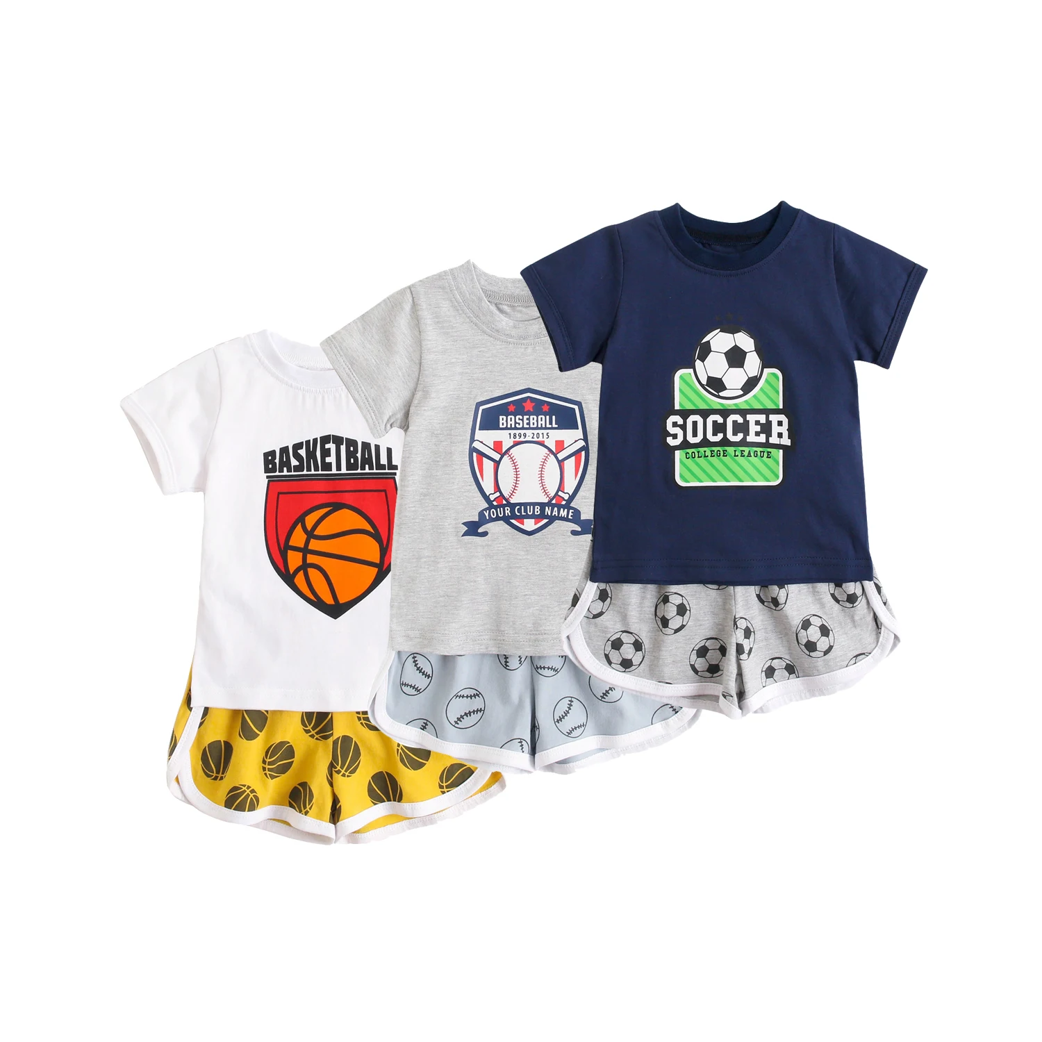 Sanlutoz Sport Baby Boys Clothes Sets Short Sleeve Shirts + Shorts Casual Infants Boys Outfits