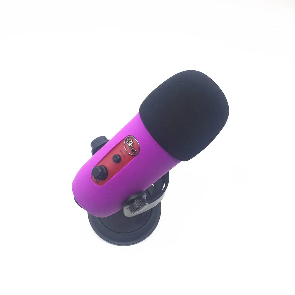 Deat Cát Ngoài Trời Nghệ Lông Kính Chắn Gió Micro Cho Xanh Dương Yeti Với Mút Mic Bao Chống Gió Bọt Xanh Dương Yeti