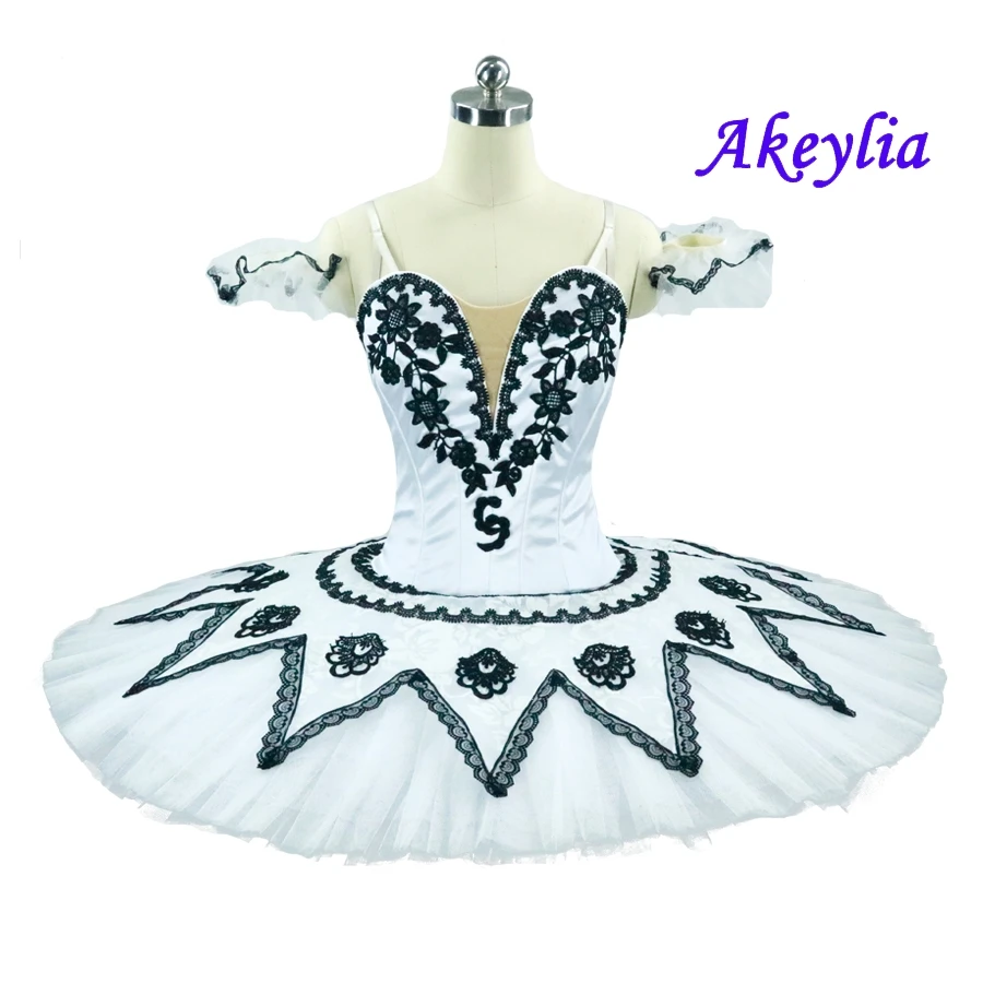 

White Black Doll Professional Ballet Tutu Women Child Ballerina Competiton YAGP Stage Tutus dancewear performance kids