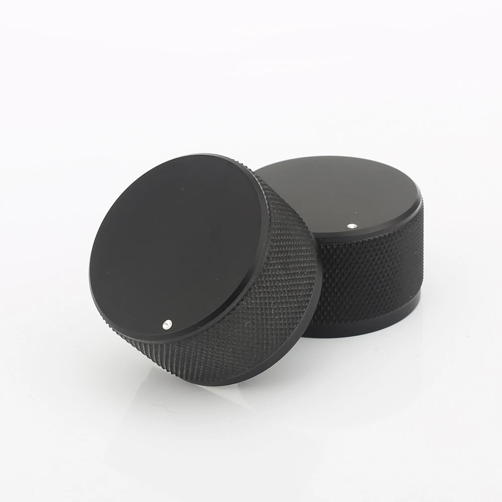 4xAudiocrast KB002 Aluminum Potentiometer Rotary Knob 6mm Control Switch Cap Sound Volume