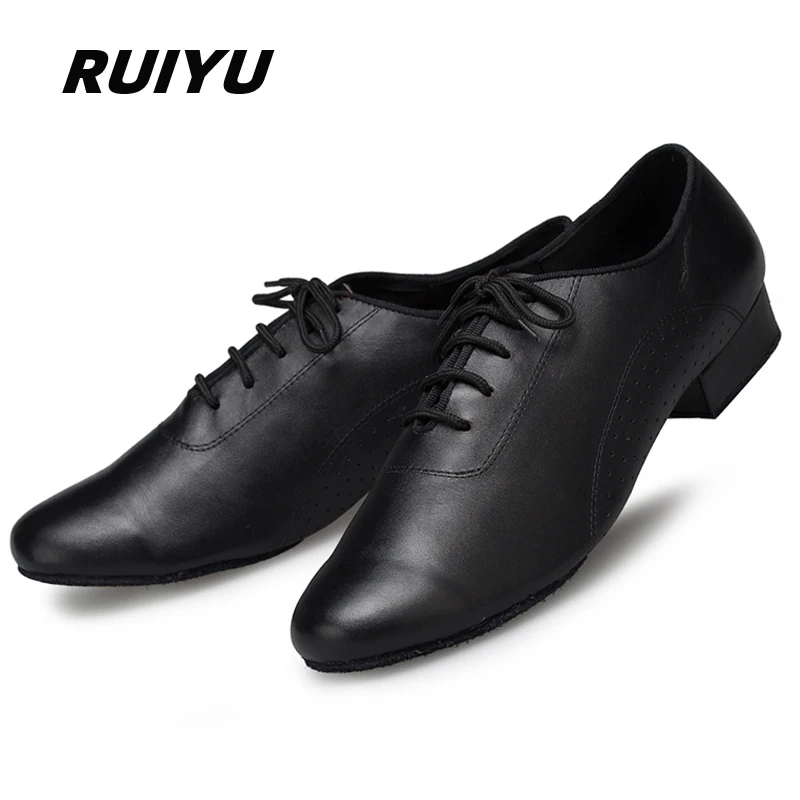 

Men's Latin Dance Shoes Soft Sole Black White Modern Men's Plus Size Salsa Tango Jazz Sneakers 2022 New Dance Shoes