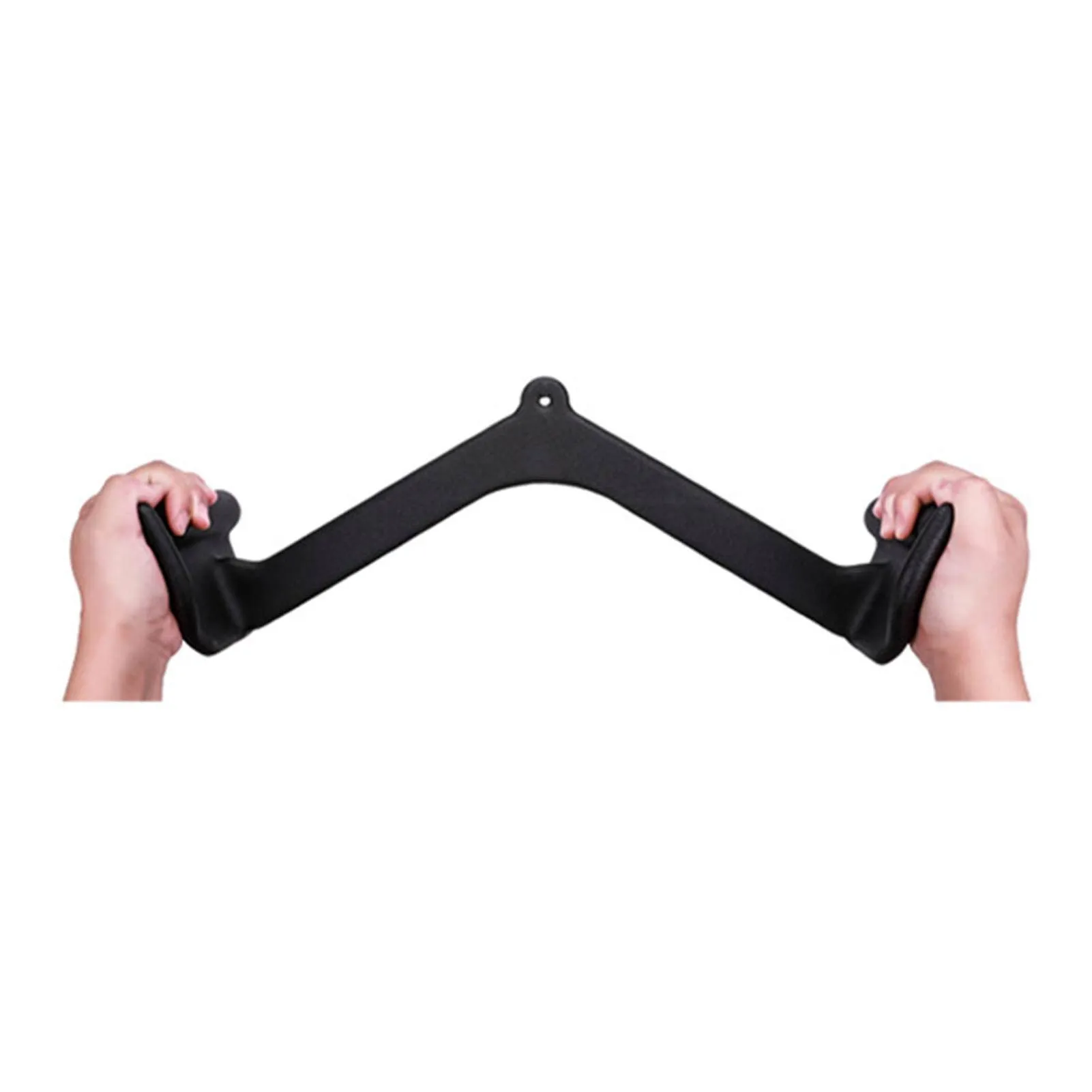 Gym Home Pully Cable Machine Attachment Biceps Triceps Back Blaster Bar Handle Grip For Lat Pull Down Rowing Machine Accessories