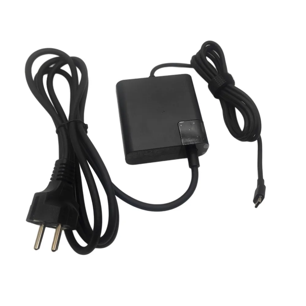 Adaptador de cargador USB-C tipo C, Original, 65W, para fuente de alimentación HP Spectre X2 X360 1315 Pavilian X2 TPN-CA06 X7W50AA Z3Q87AA 1HE07AA