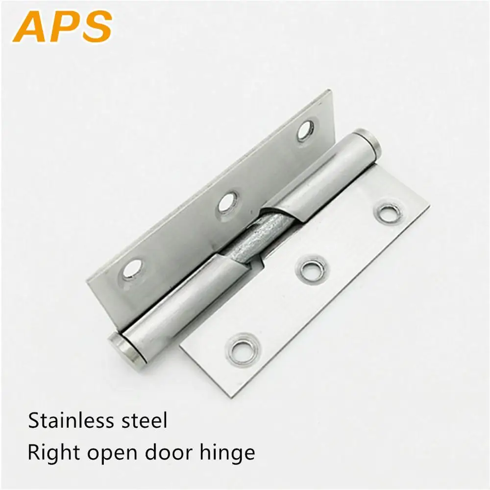 Bisagra de elevación de acero inoxidable para baño, cierre automático, separación de puerta de inodoro, 3/4 pulgadas, 1 ud.