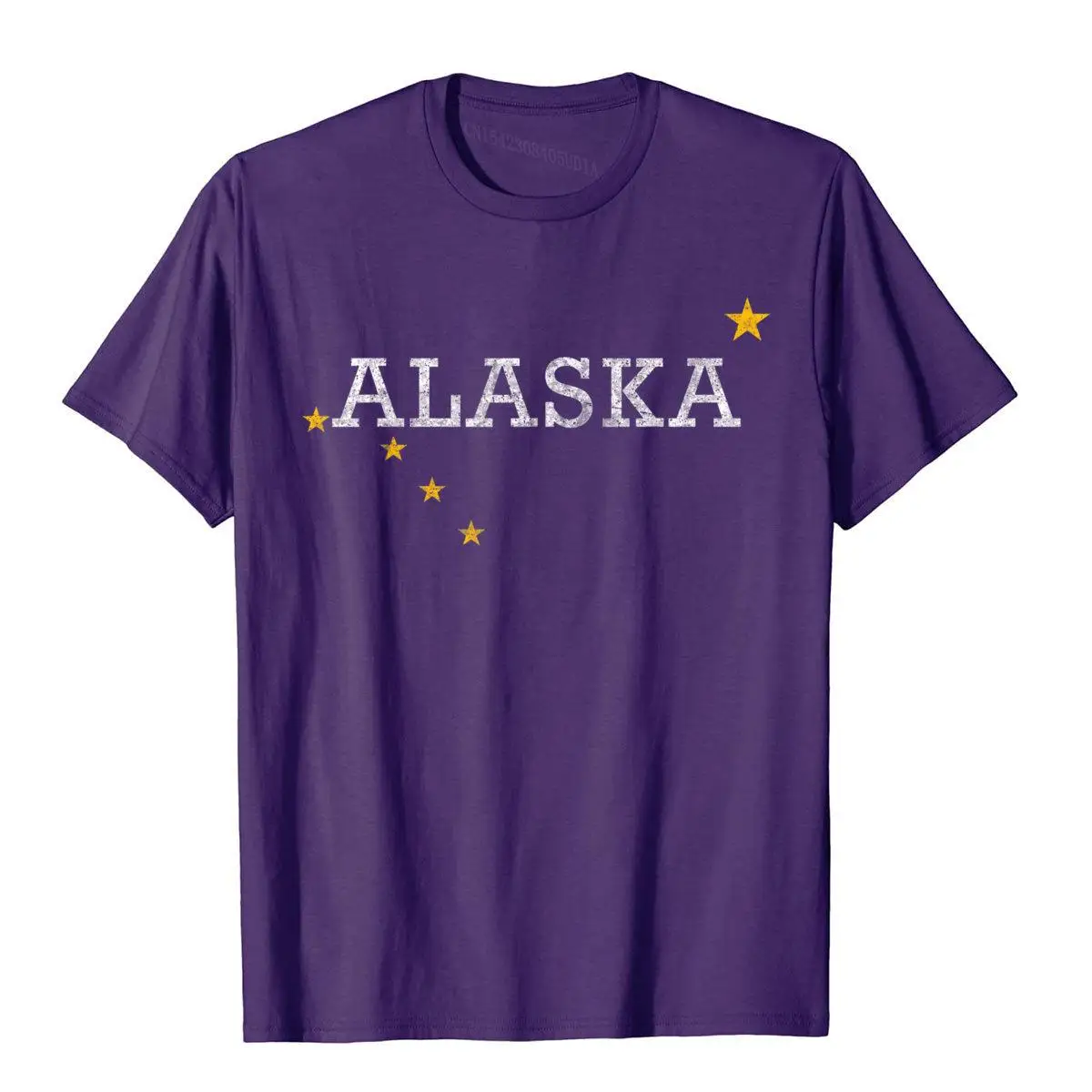 Alaska Flag Shirt State Souvenir Gift Customized T Shirt Cotton Man T Shirt Street Discount Harajuku Camisas