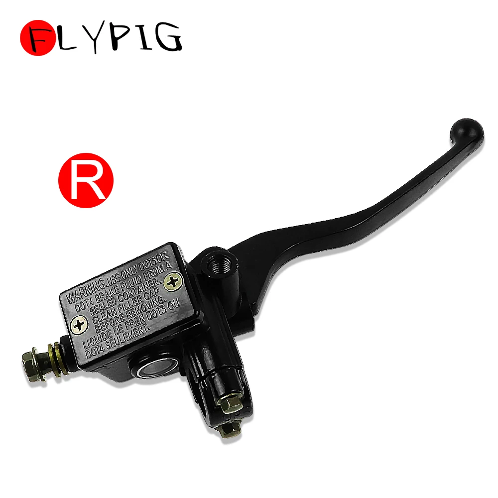 FLYPIG Black Brake Master Cylinder for Yamaha XJ600 650 SR XS360 400 500 650 YZ85 125