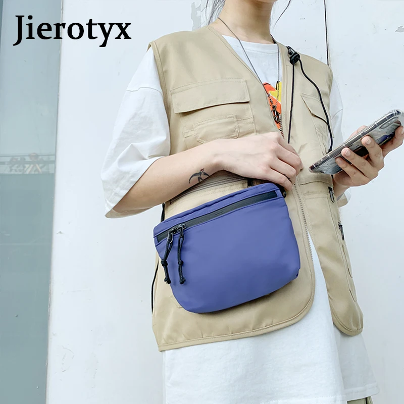 JIEROTYX Fashion Trendy Crossbody Bag For Women Designer Casual Flap Shape Bag Female Casual Shoulder Strap Shoulder Bag