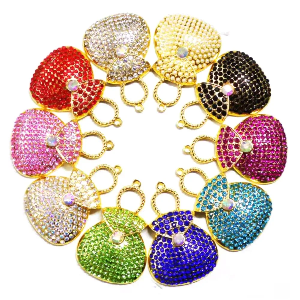 

10pcs Big Purse Charms for Women DIY Jewelry Accessories P10