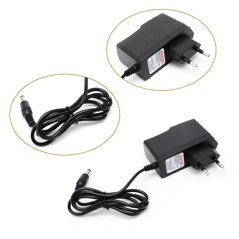 Baru 5.5Mm X 2.1Mm AC Adaptor Konverter DC 3V 1A Power Supply Charger EU Plug