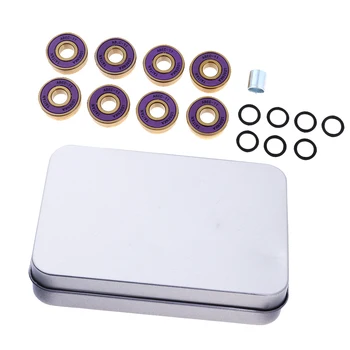 티타늄 ABEC 11 프리미엄 베어링, 스케이트보드 및 인라인 스케이트용, 8 개