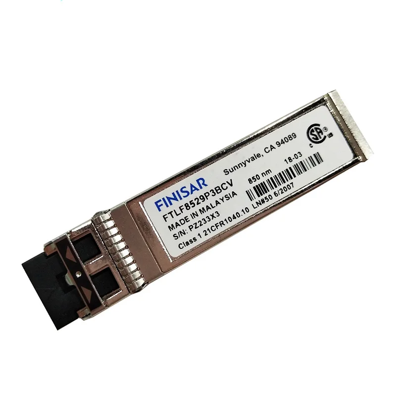 Original FTLF8529P3BCV 16G 860nm Multimode LPE16002 Fiber Card LC SFP Fiber Optical Transceiver