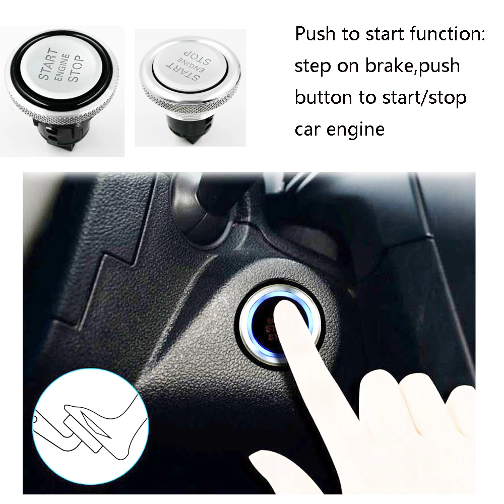 For Audi A6 Q7 GSM Mobile Phone APP Control Car Engine Ignition Starter Stop Remote Key Start Stop Keyless Entry Auto Unlock