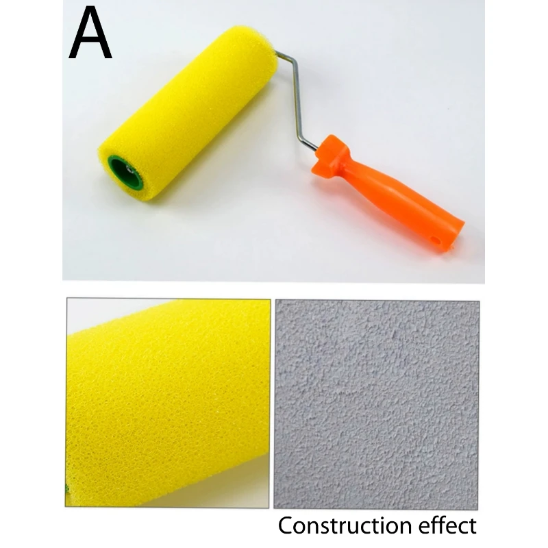 1Pcs Diatom Mud Roller ProชุดแปรงPaint Runner Paint Runner Roller WallสำหรับHome Officeผนังอาคารสีม้วน