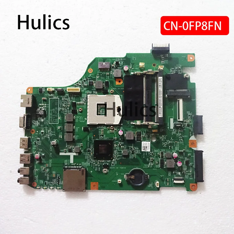 

Hulics Used FP8FN 0FP8FN CN-0FP8FN For DELL Inspiron N5050 Laptop Motherboard Mainboard 0FP8FN FP8FN 48.4IP16.011 HM67 DDR3