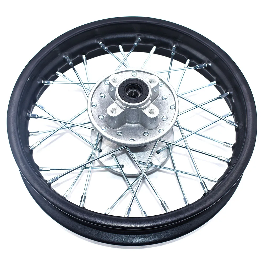 1.85-12 inch Hoops Steel Wheel Rims Fitting for 80/100-12 wheels tyres Use For KLX CRF Apollo Motocross Accessories