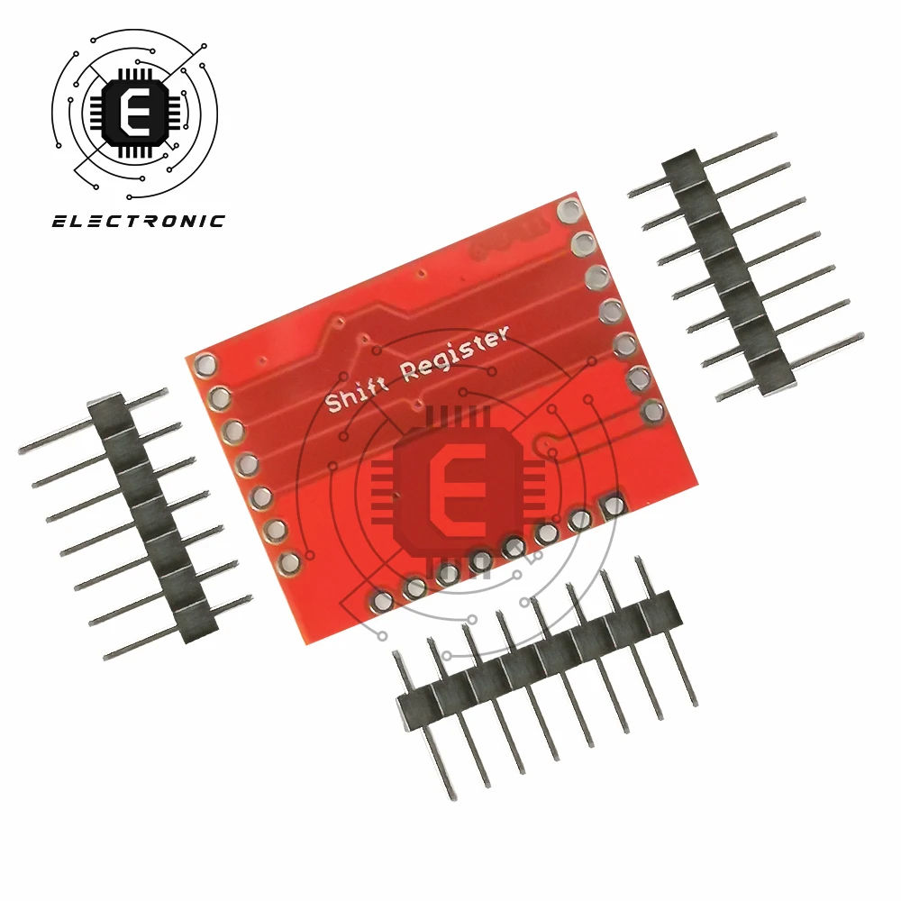 Interfaccia di serie Standard (SPI) del registro di spostamento del modulo di espansione DC3.3-5V 74HC595