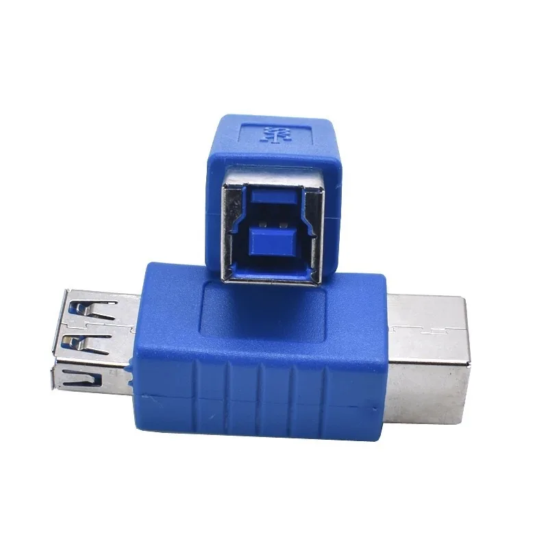 Adaptador de conector de enchufe USB 3,0 tipo A hembra A tipo B, convertidor AF A BF, alta calidad