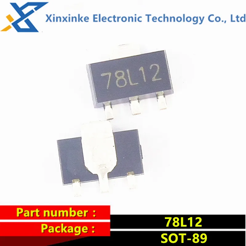 

10PCS 78L05 78L06 78L08 78L09 78L10 78L12 78L15 78L24 SOT-89 Three-terminal Regulator Tube Voltage Regulator Chip