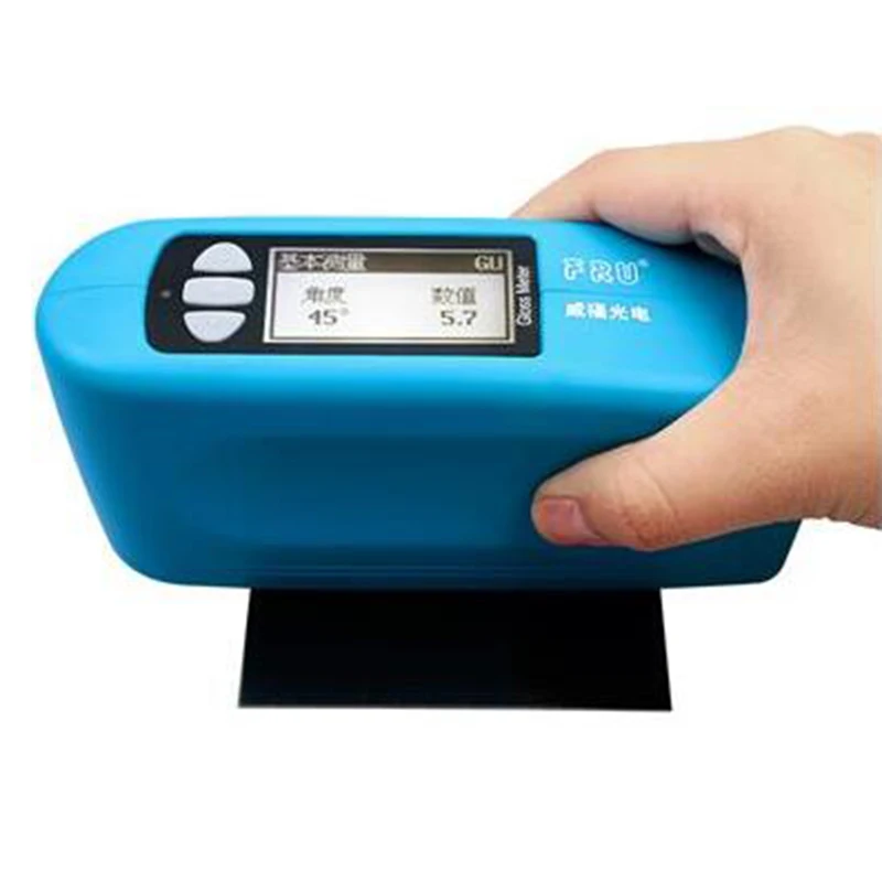 FRU WG45 Gloss meter Use For Film Material,Single Angle Can Store 10000 Testing Records45 Degree is Only for Film According.