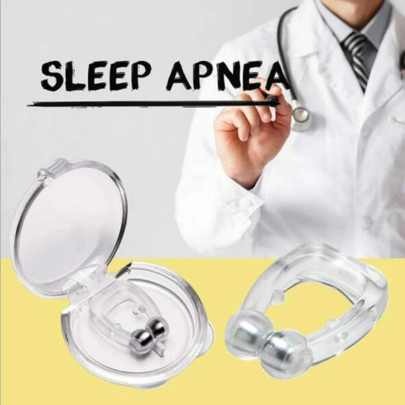 Anti Snoring Device Nose Clip vent blocker Silicone Snore Stop ring silent snore sleep Aid Night Sleeping Apnea Guard Night