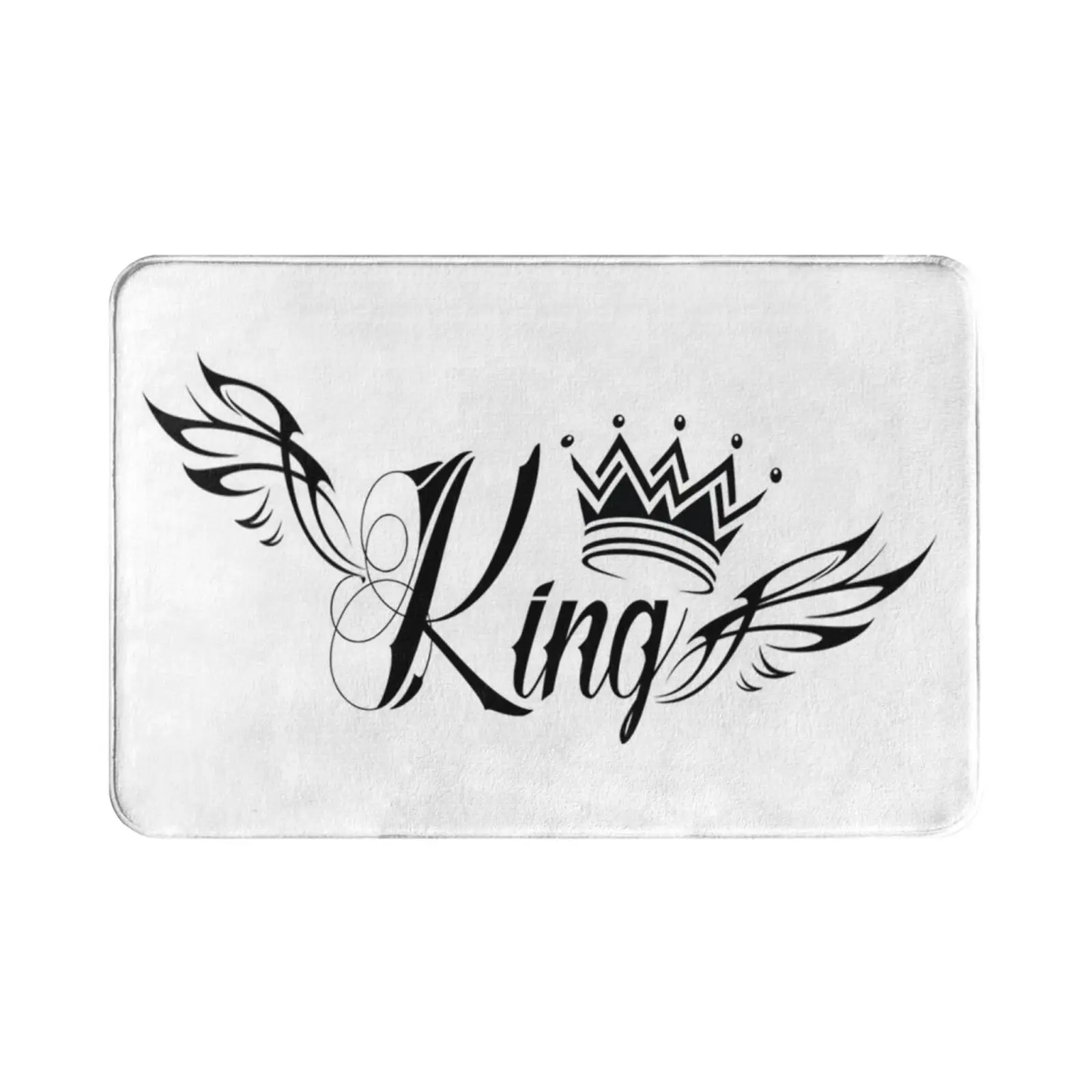 سجادة سجادة King Baby-My King وسادة ناعمة ما هو القصة ملكي أنت زوجي وملكتي طفلي