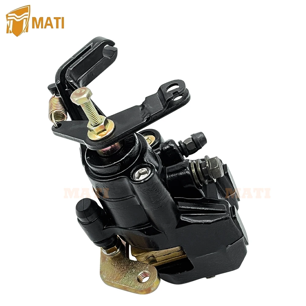 Tylny zacisk hamulcowy z zestawem klocków hamulcowych do Yamaha ATV YFZ450 YFZ 450 2004-2005 5TG-2580W-00-00 5LP-W0046-50-00 z hamulcem postojowym