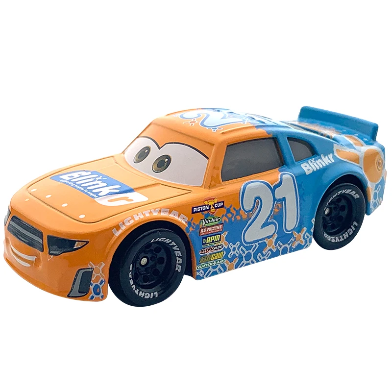 Disney Pixar Cars 3 2 Lightning McQueen Racing Family Jackson Storm Ramirez King mater 1:55 Diecast Metal Alloy child Toys gift