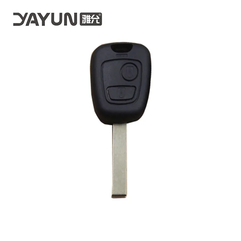 YAYUN  ForCitroen 2 button 433Mhz remote key uncut HU83 blade