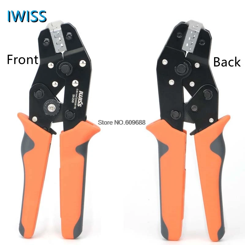 

IWISS Update SN 2549 SN 2546B E.I xh2.54 Crimping Pliers Insert spring terminal 2.8/3.0/3.96/4.8mm SN2549