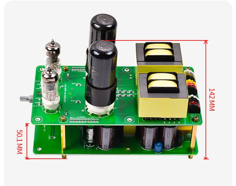 APPJ Single End 6J1 + 6P6P（6V6） Tube Amplifier Kit DIY Board Class A Power AMP Hifi Vintage Audio DIY 3W+3W