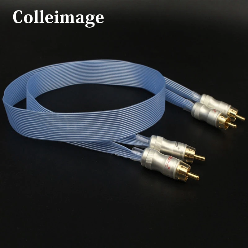 Hifi Nordost silver plated cable BlueHeven king snake Gold Plated RCA interconnect cable