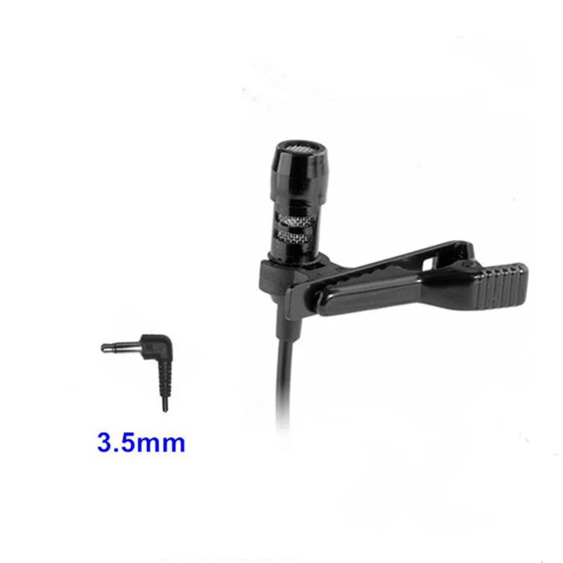 MaiYu Wired Lapel Lavalier Microfone, Condensador para Amplificador de Câmera, Gravação de Vídeo TikTok, Mono, 3.5mm