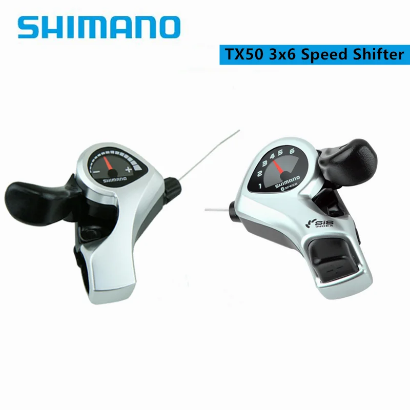 Shimano Tourney TX50 3x6 Speed 3x7 Speed Shifter For MTB Mountain Bicycle Bike 18 Speed 21 Speed Thumb Shifter Plus Accessories