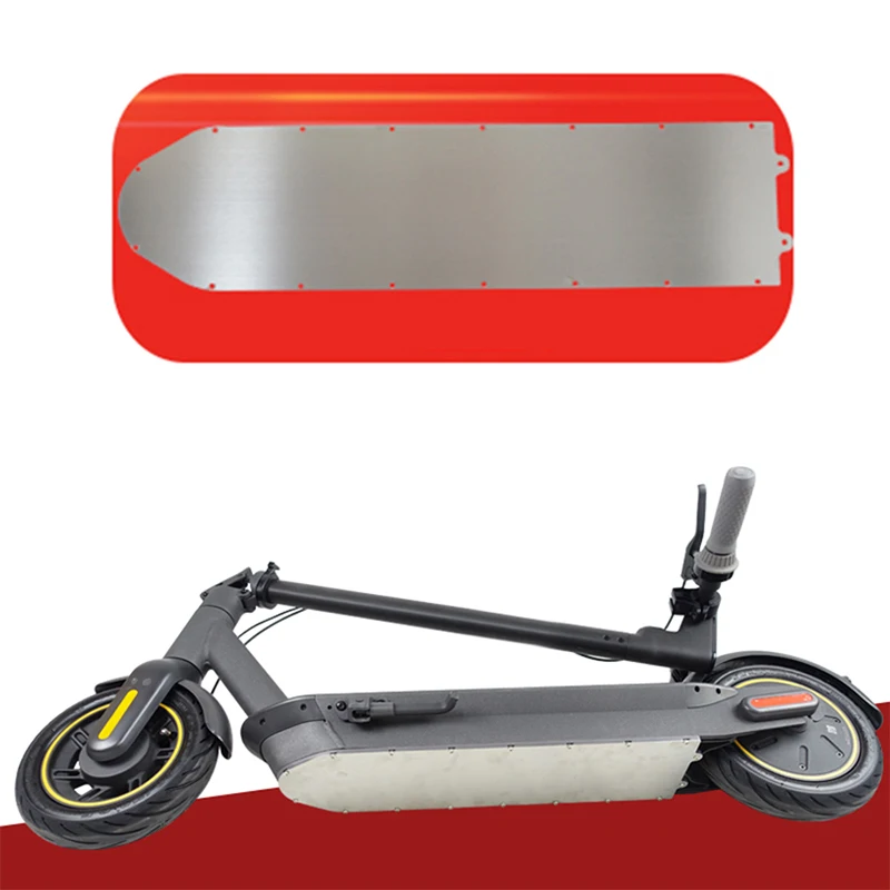 Aluminum Alloy Battery Bottom Cover For Ninebot Max G30 G30D Electric Scooter Chassis Shield Scooter Bottom Cover