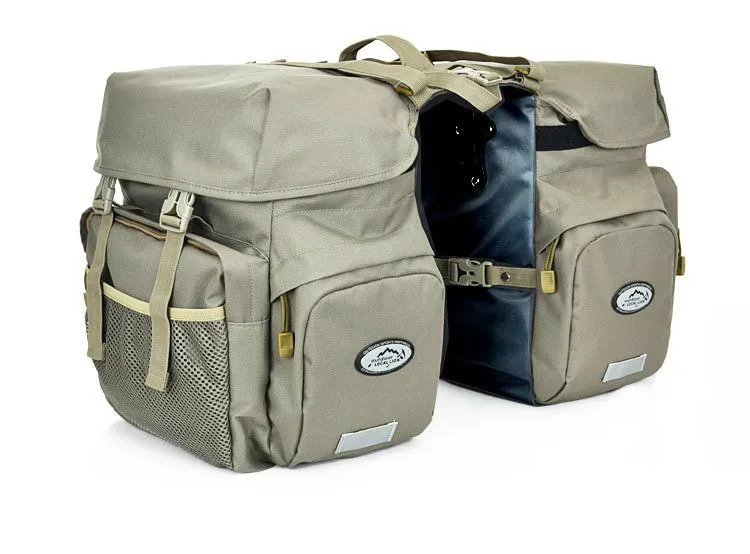 50L Fahrrad Tasche Mountain Road Sattel Radfahren Taschen Fahrrad Hinten Sitz Tasche Doppel Seite Rack Schwanz Sitz Pannier Pack Fahrrad Zubehör – Detail 12