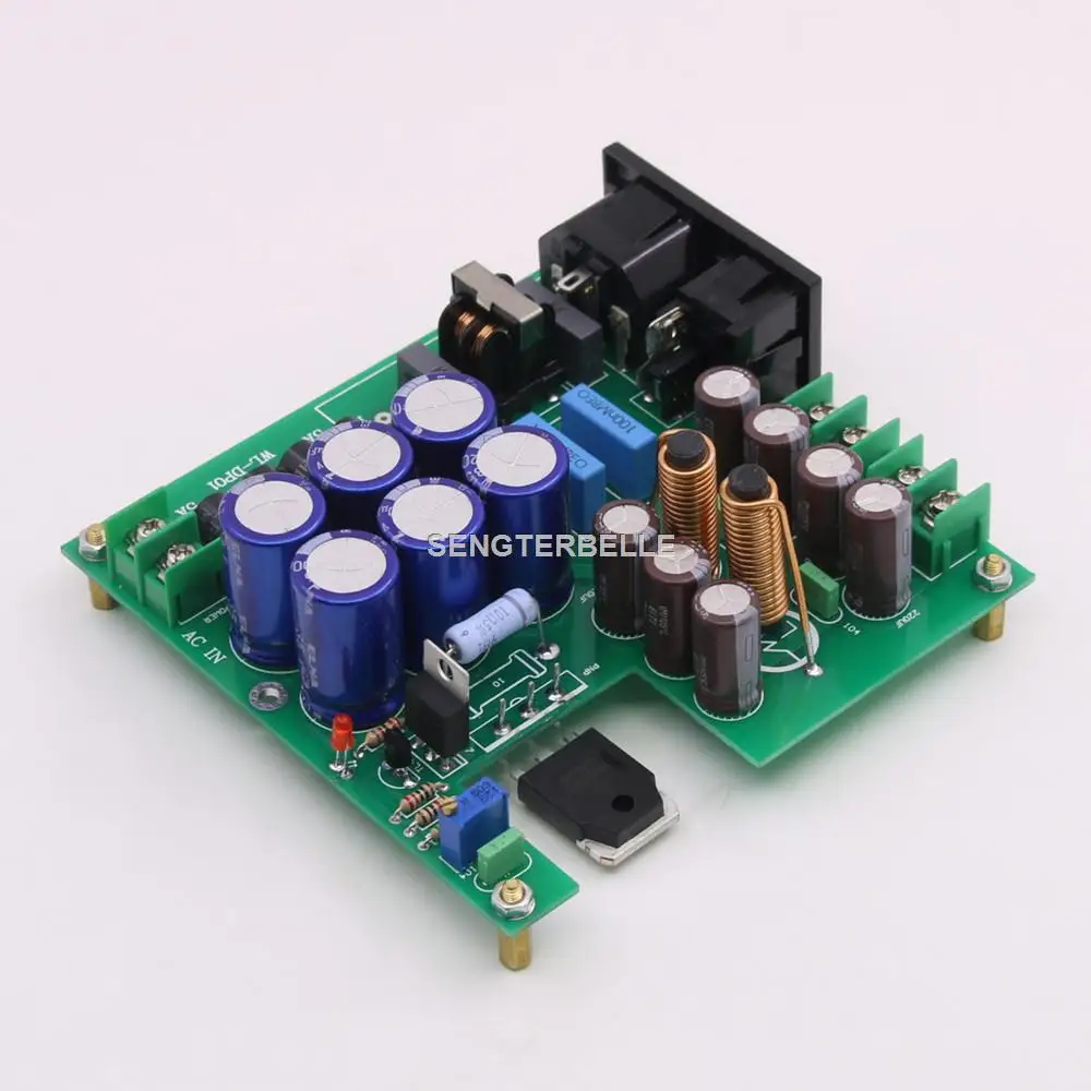 Assembled HIFI Linear Power Supply Board Level 3 Filtered  DC5V-DC28V Audio Power Board