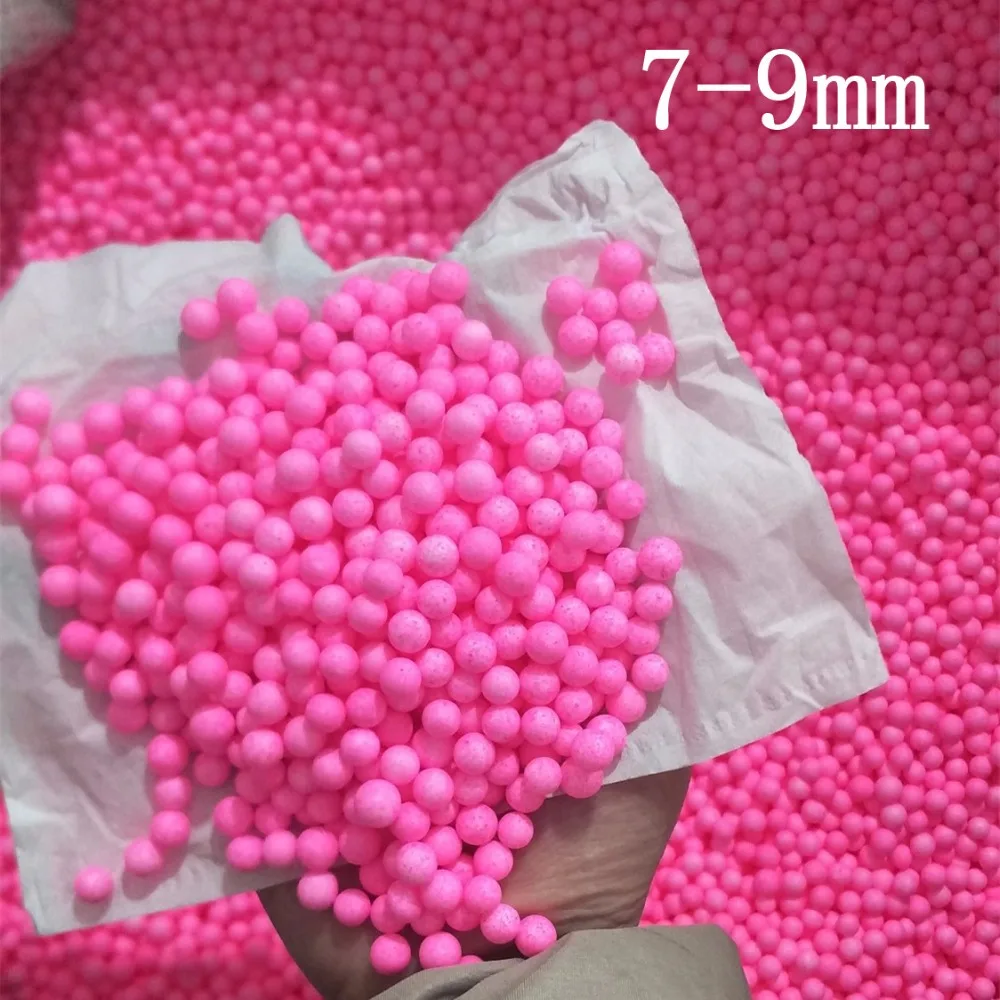 500g 7-9mm Polystyrene Styrofoam Balls Bottle DIY Snow Mud Particles Accessories Slime Balls Small Tiny Foam Beads For Filler