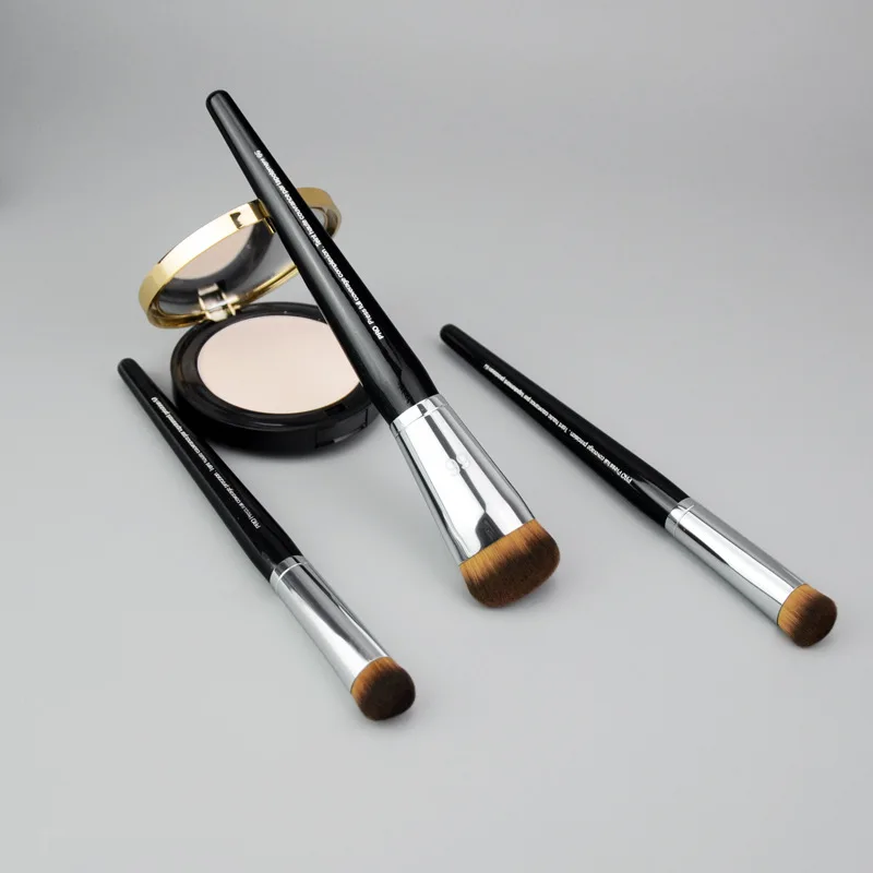 PRO Press Full Coverage Complexion Makeup Brush 66 67 Heart Shape Dense Synthetic Foundation Contour Cosmetics Beauty Tool Brush