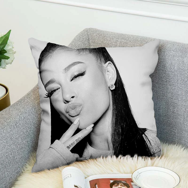 Ariana Grand Pillow Case Polyester Decorative Pillowcases Throw Pillow Cover style-4