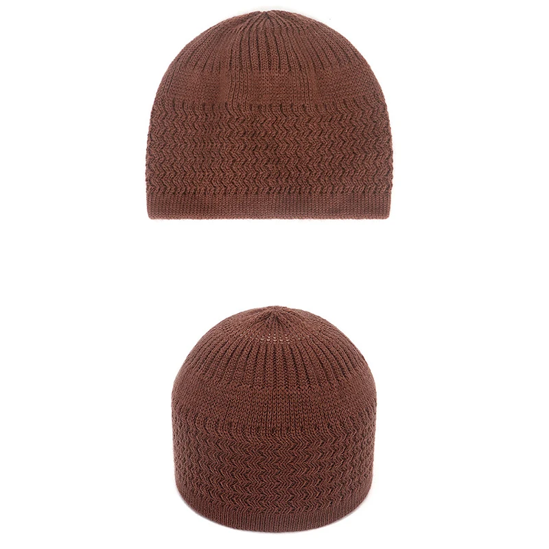 Unisex malha muçulmano oração chapéus, Gorros masculinos, boné, envoltório cabeça, islâmico, Ramadã, Kippah, inverno, homens, quente, masculino, Kippah